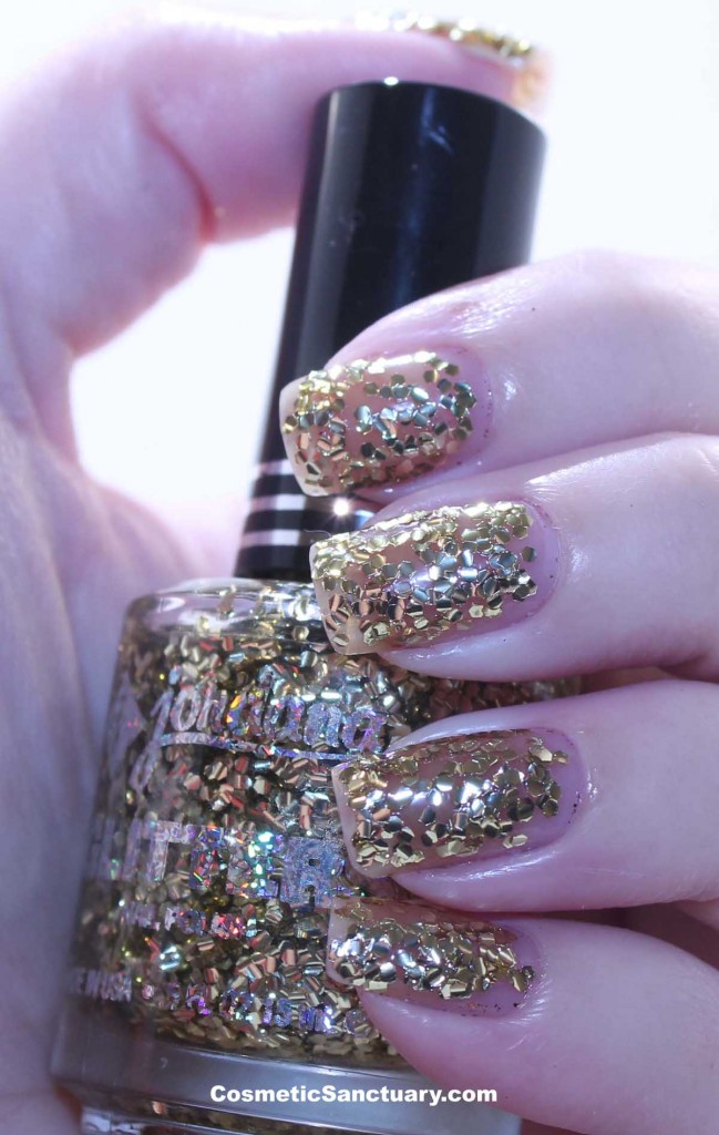 Glam All That Glitters Gold Glitter Nail Polish