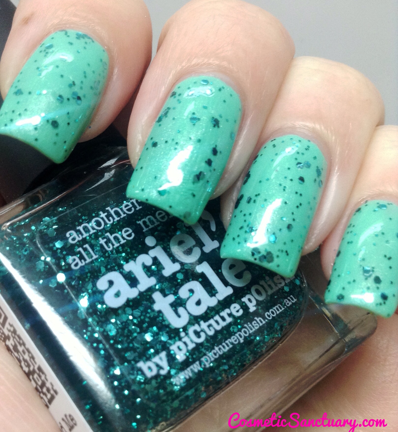 piCture pOlish Ariel's Tale Swatch and Review