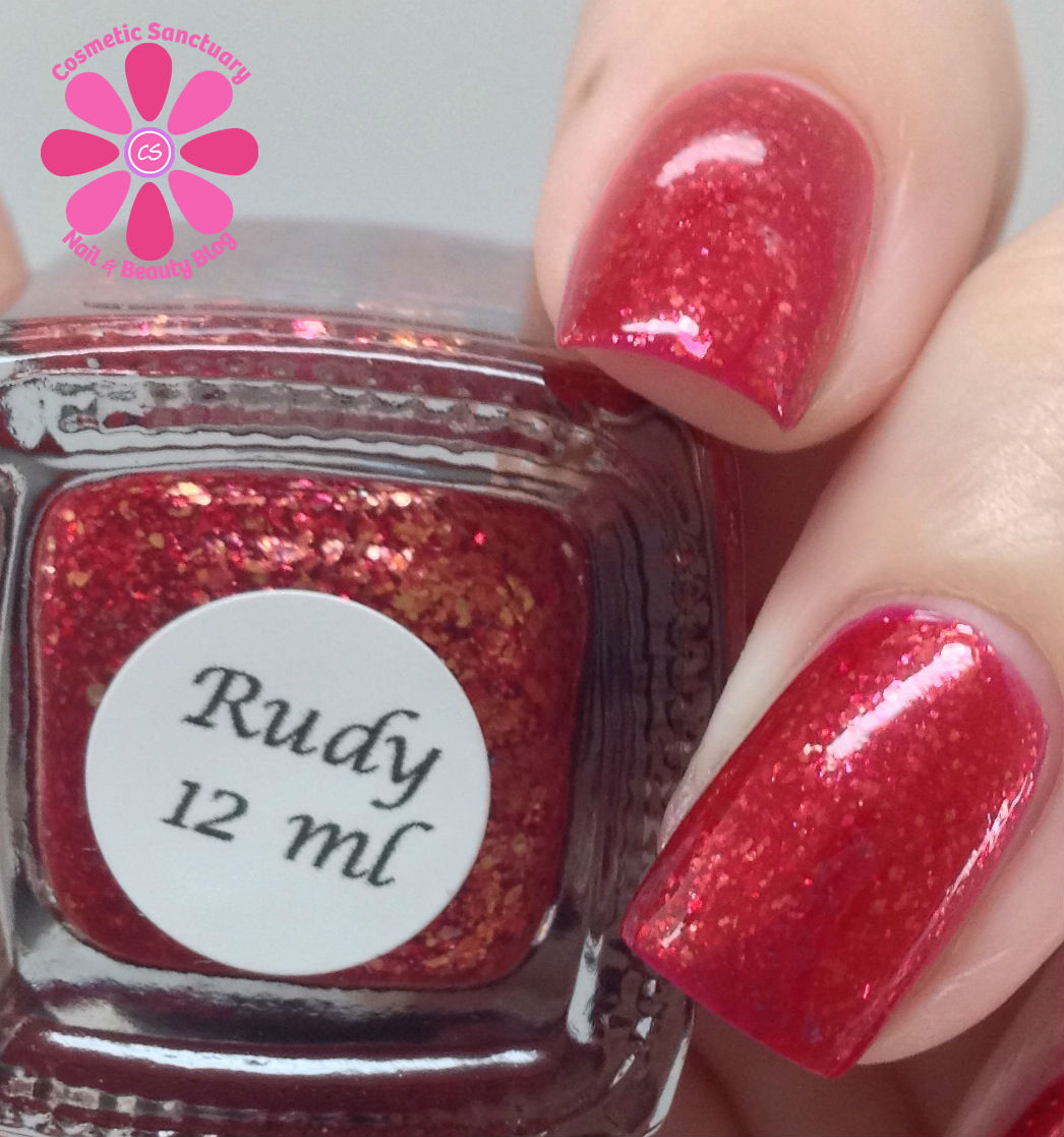 Nail Polish Sunday #3–Red glitter with a side of red glitter! – Records of  the Ohanzee