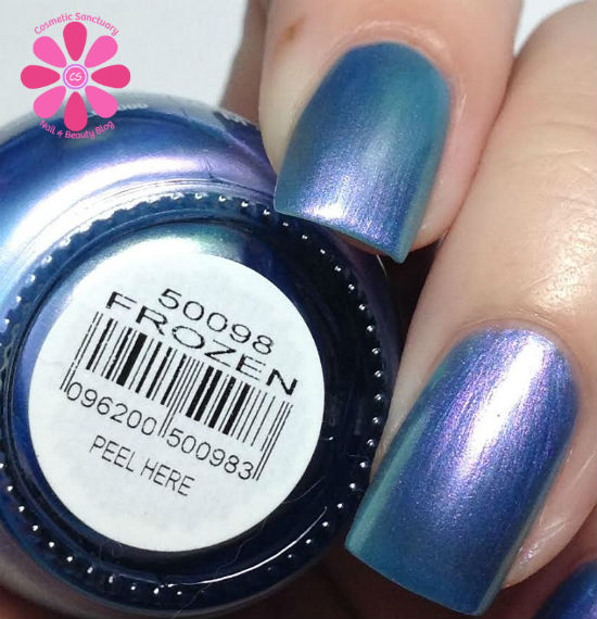 ORLY Color Blast Limited Edition Elsa (Frozen) Collection Swatches & Review  - Cosmetic Sanctuary