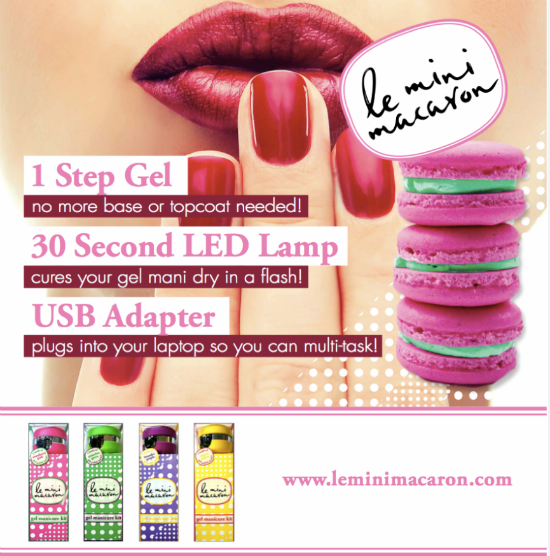 Le Mini Macaron Gives You a Time-Saving Gel Mani at Home