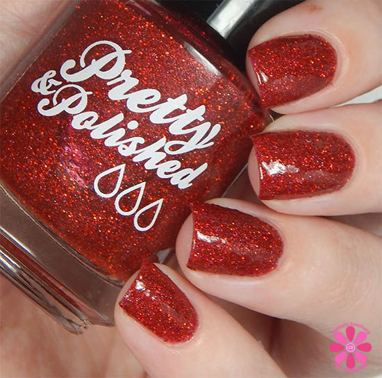 Sangria Fine Red Glitter