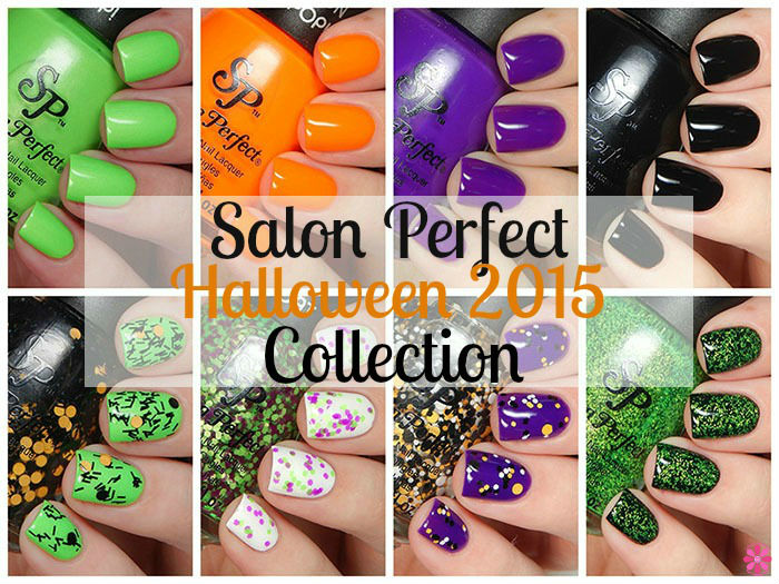 Salon Perfect Halloween 2015 Collection Swatches & Review Cosmetic