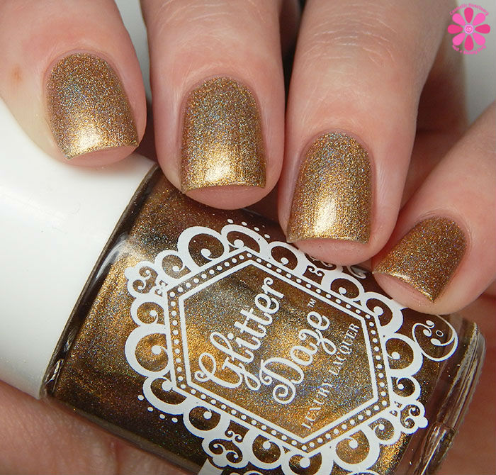 Glam All That Glitters Gold Glitter Nail Polish | Maniology