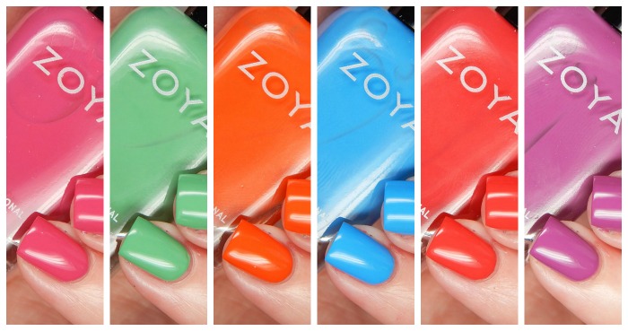 Zoya Summer 2016 Sunsets Collection Swatches and Review