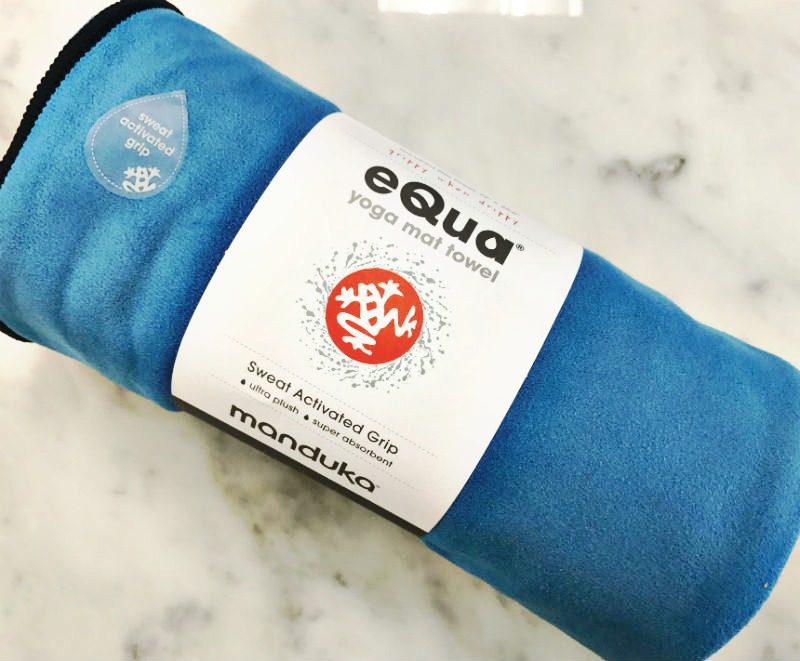 Buy Manduka eQua Hand Towel Pacific Blue at