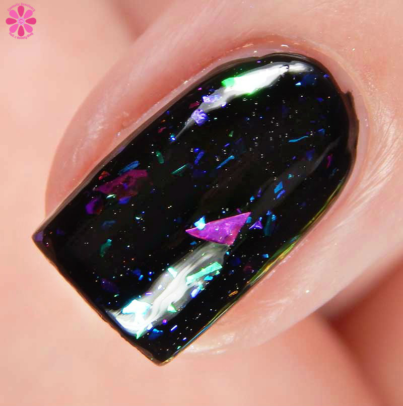 Into the Black Nail Polish - very special shimmery black – Fanchromatic  Nails