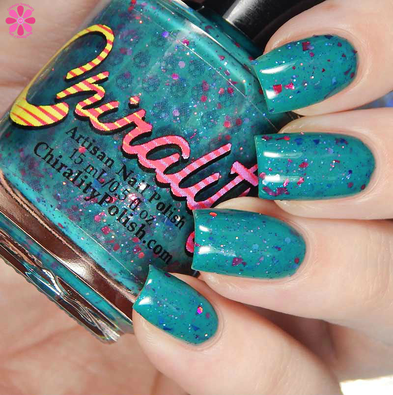Chirality Nail Polish After The Bonfire Swatches and Review