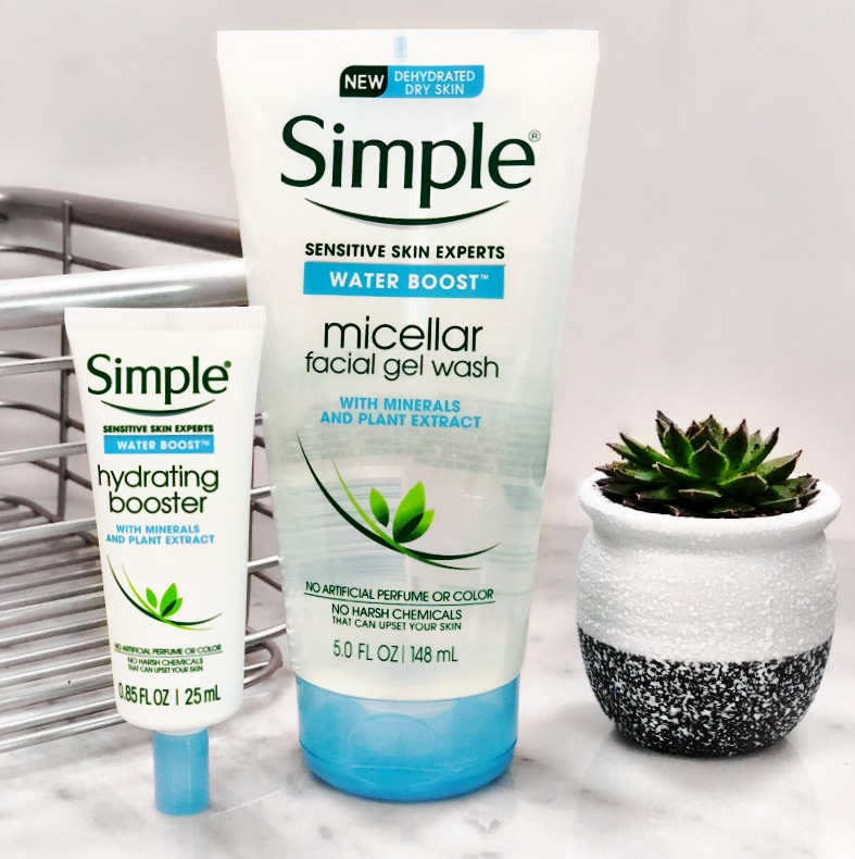 simple skincare water