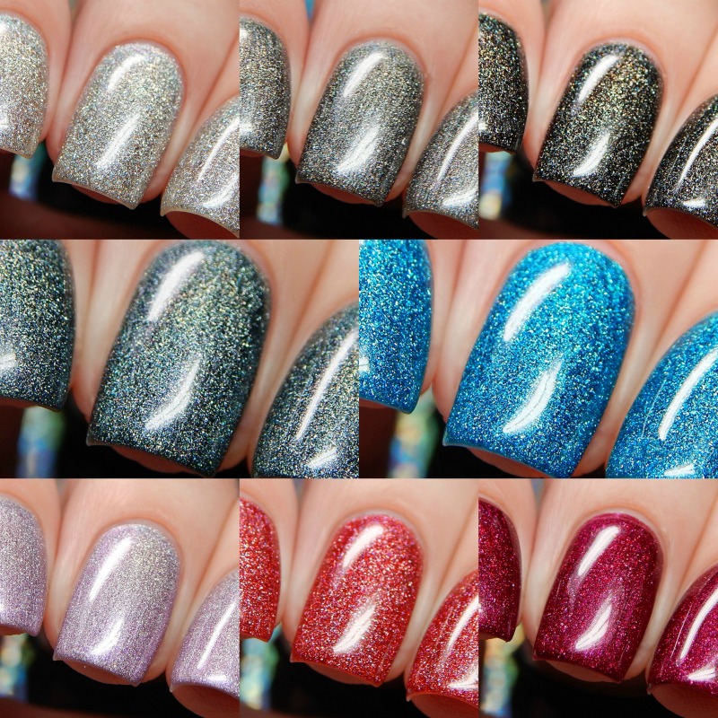 A England Shakespeare's Fairies Collection Swatches and Review