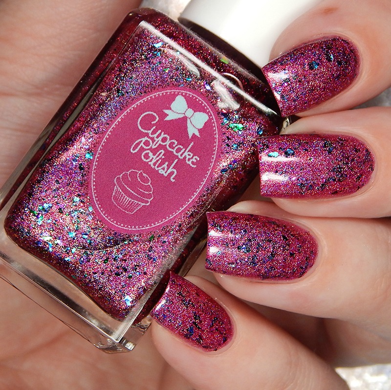 Sapphire - Holographic Glitter Indie Nail Polish by Cupcake Polish