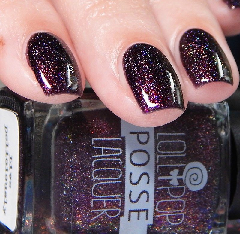 ehmkay nails: Halloween Nightscape with Lollipop Posse Lacquer