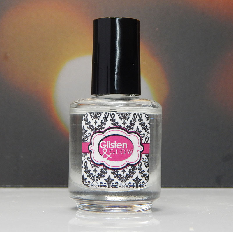 Glisten glow clearance top coat