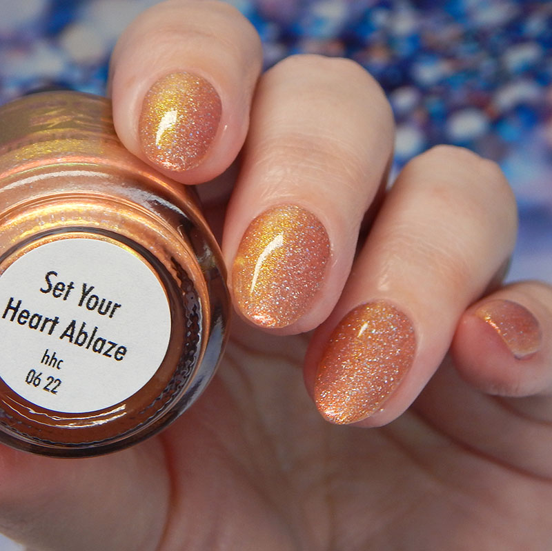 Bee's Knees Lacquer - BKL - Set Your Heart Ablaze - offers BNNU